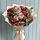 Букет цветов из: Гвоздики и Розы в Зеленой Роще