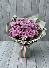 Букет цветов из:  Хризантемы в Зеленой Роще