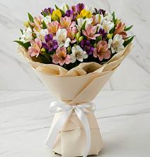 Букет цветов из:  Альстромерии #REPLACE_PRED# Зеленой Роще