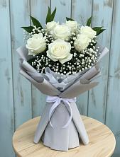 Букет цветов из:  Розы в Зеленой Роще