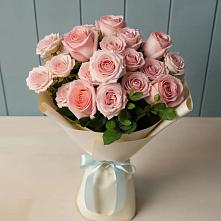 Букет Розовый шарм #REPLACE_PRED# Зеленой Роще