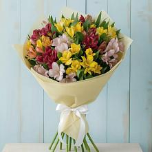Букет цветов из:  Альстромерии в Зеленой Роще
