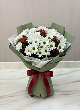 Букет цветов из:  Хризантемы в Зеленой Роще