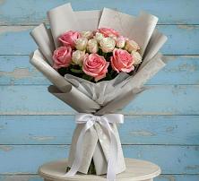 Букет цветов из:  Розы в Зеленой Роще